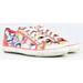 Coach Shoes | Coach Barrett Womens 6b Pink Leather Trim Colorful Padded Lace Up Sneakers 0675 | Color: Orange | Size: 6