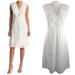 Burberry Dresses | Burberry Beckie Eyelet Ruffle Dress | Color: White | Size: 8