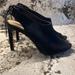 Jessica Simpson Shoes | Jessica Simpson Sling Back Black Heels | Color: Black | Size: 9.5