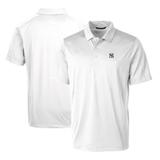 Men's Cutter & Buck White New York Yankees Prospect Textured Stretch Polo