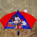 Disney Accessories | Childs Mickey Mouse Umbrella | Color: Blue/Red | Size: Osbb