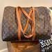 Louis Vuitton Bags | Authentic Louis Vuitton Vintage Zipper Tote | Color: Brown/Tan | Size: Large