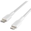 CAA004BT2MWH câble Lightning 2 m Blanc - Belkin