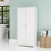 Cabot Tall Bathroom Storage Cabinet with Doors by Bush Furniture