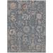 Sybil Transitional Oriental Style Rug, Charcoal/Biscuit Tan