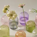 Vase de fleurs en verre pour la décoration intérieure vase de fleurs plantes brittop vase de