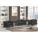 USLivings Audwin 3 Piece Living Room Set Linen in Gray | Wayfair Living Room Sets US2706-L+2C