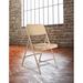 National Public Seating 200 Series Metal Folding Chair in Brown | 29.5 H x 18.25 W x 20.25 D in | Wayfair #201