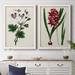Red Barrel Studio® Antique Floral Folio IX-Premium Framed Canvas - Ready To Hang Canvas, in Green/Indigo/Red | 42.5 H x 61 W x 1.5 D in | Wayfair
