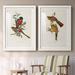 Gracie Oaks Elegant Trogons I-Premium Framed Print - Ready To Hang Canvas, Solid Wood in Brown/Red | 31.5 H x 88 W x 1.5 D in | Wayfair