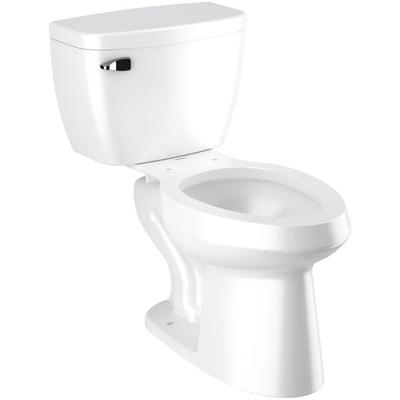 Sloan 8029.8016 ADA Elongated Floor-Mounted Toilet with Pressure-Assisted Tank - 1.0 GPF