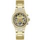 Guess Women's Japanese Quartz Watch with Stainless Steel Strap, Gold, 20 (Model: GW0320L5)