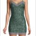 Free People Dresses | Free People Floral Slip Dress Size: Medium Nwt | Color: Blue/Green | Size: M