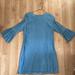 Zara Dresses | Blue Chambray Zara Dress | Color: Blue | Size: M