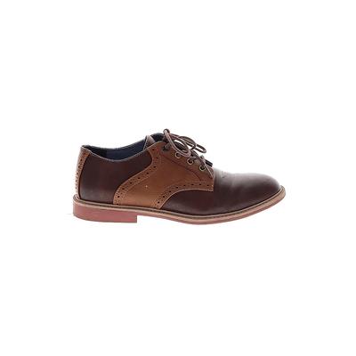 Tommy Hilfiger Dress Shoes: Brown Solid Shoes - Size 5