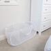 SmartDesign Smart Design Deluxe Mesh Pop Up 3 Compartment Laundry Sorter Hamper Basket - VentilAir Collapsible Design - for Clothes & Laundry | Wayfair