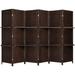 Latitude Run® Rahema 108" W x 71" H 6 - Panel Bamboo/Rattan Folding Room Divider Bamboo/Rattan | 71 H x 108 W x 4.5 D in | Wayfair
