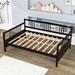 Red Barrel Studio® Full Size Wood Daybed Wood in Brown | 35.4 H x 55.3 W x 78.2 D in | Wayfair 22A35763987B4C42B60774C8BD4FA6CD