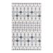 White 63 x 36 x 0.13 in Area Rug - Foundry Select Ivory_Unique Loom Traliccio Outdoor Trellis Rug | 63 H x 36 W x 0.13 D in | Wayfair