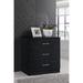 Latitude Run® 3-Drawer Chest In Wood in Black | 30.59 H x 31.49 W x 15.86 D in | Wayfair A436AEB97D9C4E75B7D7EA068A460D80