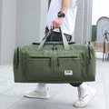 Grand sac de sport pliable pour homme et femme bagage de voyage sac de week-end multifonction sac