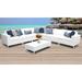 Miami 8 Piece Outdoor Wicker Patio Furniture Set 08f