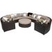 Barbados 8 Piece Outdoor Wicker Patio Furniture Set 08g