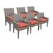 6 Florence/Monterey/Oasis Dining Chairs With Arms