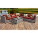 Florence 8 Piece Outdoor Wicker Patio Furniture Set 08a