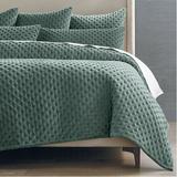 Rumi Velvet Bedding - Olive, Olive Sham, Euro Olive Sham - Frontgate