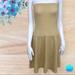 Free People Dresses | Free People Anthro Gold Strapless Sweater Dress, S | Color: Gold | Size: S