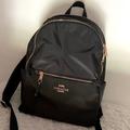 Coach Bags | Black Coach Charter Backpack | Color: Black | Size: Backpack