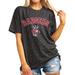 Women's Gameday Couture Leopard Wisconsin Badgers All the Cheer T-Shirt