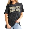 Women's Gameday Couture Leopard Georgia Tech Yellow Jackets Fan Favorite T-Shirt