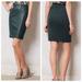 Anthropologie Skirts | Anthropologie Bailey 44 Faux Leather Pencil Skirt Green 2 | Color: Green | Size: 2
