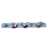 Disney Accessories | Disney Parks Christmas Holiday Mickey Minnie Donald Chip Dale Slap Bracelet Blue | Color: Blue | Size: Os