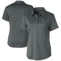 Women's Cutter & Buck Gray Chicago White Sox Prospect Textured Stretch Polo