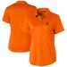 Women's Cutter & Buck Heather Orange San Francisco Giants Prospect Textured Stretch Polo