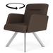 Willow 400 lb. Cap. Swivel Guest Chair in Standard Fabric/Vinyl