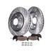 1999-2003 Acura TL Front Brake Pad and Rotor Kit - Detroit Axle