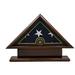 DECOMIL American Veteran Burial Flag Display Case Wall Décor, Solid Wood in Black/Brown | 14.25 H x 24 W x 4 D in | Wayfair 272726