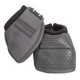 Classic Equine No Turn Flexion Bell Boots - M - Charcoal - Smartpak