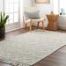 Cameo 27" x 45" Wool Bone/Taupe/Cloud Gray/Dark Gray/Nutmeg/Ivory/Black Area Rug - Hauteloom