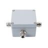 Waterproof Aluminium Box Terminal Block 4 Terminals IP68 - Gris - 120mm x 120mm x 60mm - IP68