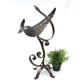 Dandibo - Cadran Solaire Phönix en Fer forgé imperméable 65 cm Pendule de Jardin métal Phoenix