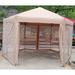 Pop-Up Gazebo Tent Outdoor Canopy Hexagonal Canopies