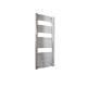 600mm(w) x 1400mm(h) Curved Chrome Heated Towel Rail, Radiator, Warmer 2719 BTUs Bathroom Central Heating Ladder Rail (Horizontal Bar Pattern: 4-5-7-10)