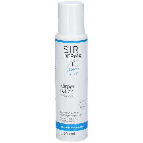 Siriderma Koerplot Duft SP 200 ml Körperlotion