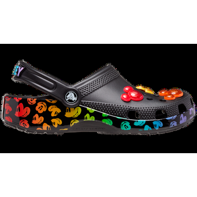 Crocs Black / Multi Crocs Classic Disney Clog Shoes