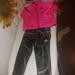 Adidas Matching Sets | Bundle 18 Months Toddler Adidas 2-Piece Matching Set Euc | Color: Black/Pink | Size: 18mb